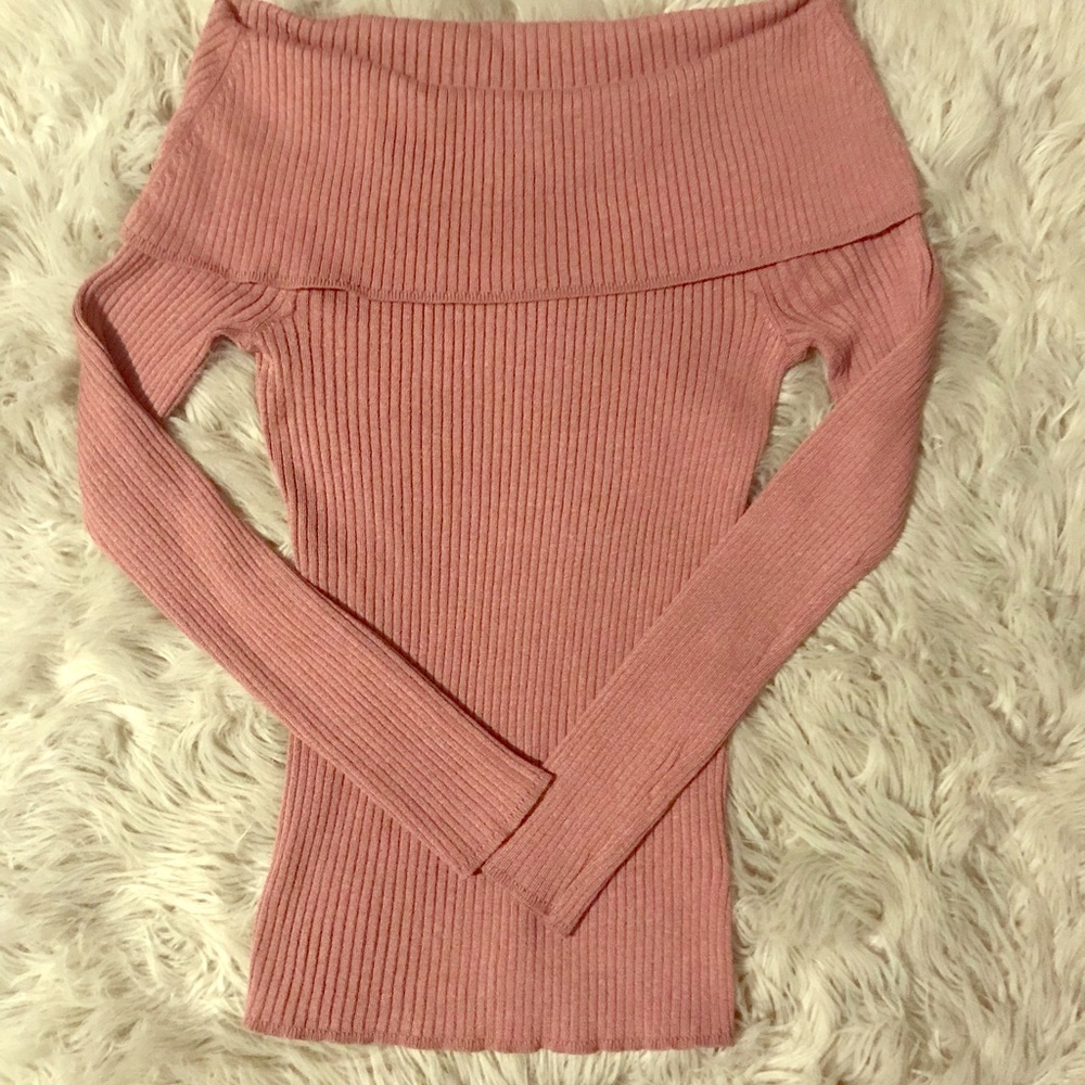 Off Shoulder Sweater